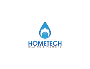 Logo Design by NDRO for Hometech Heating and plumbing  | Design #7358006