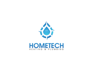 Logo Design by NDRO for Hometech Heating and plumbing  | Design: #7358007