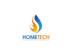Logo Design by NDRO for Hometech Heating and plumbing  | Design: #7358009