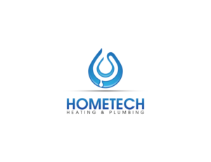Logo Design by NDRO for Hometech Heating and plumbing  | Design: #7358010