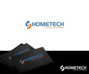 Logo Design by HeroG®APHIX for Hometech Heating and plumbing  | Design: #7365993