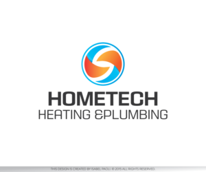Logo Design by isabel paoli for Hometech Heating and plumbing  | Design: #7386271