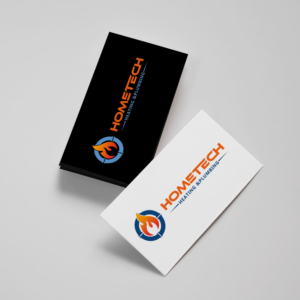 Logo Design by Renen for Hometech Heating and plumbing  | Design: #7363122