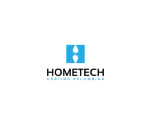 Logo Design by marius.b for Hometech Heating and plumbing  | Design: #7357461