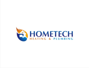 Logo Design by creative.bugs for Hometech Heating and plumbing  | Design #7361344
