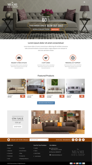 Diseño Web por Sbss para este proyecto | Diseño: #7392067