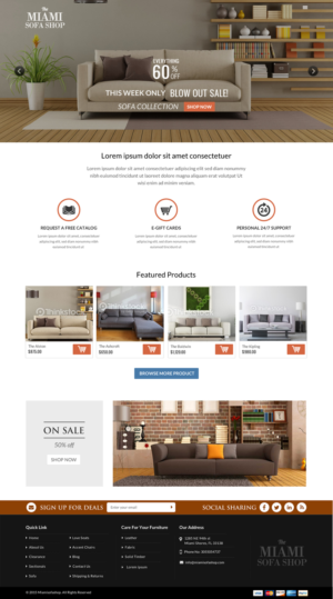 Diseño Web por Sbss para este proyecto | Diseño: #7392068