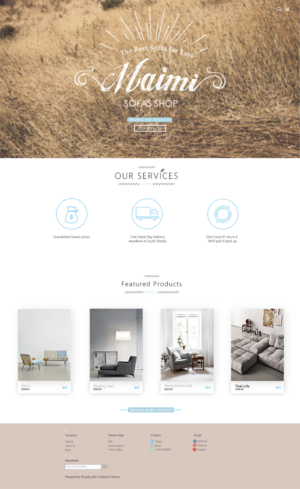 Web Design par mickey-van_ pour ce projet | Design #7424052