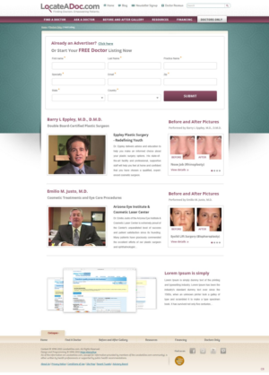 Web Design by pb for this project | Design: #7382337