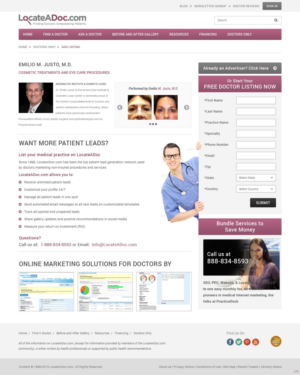 Web Design by pb for this project | Design: #7392565
