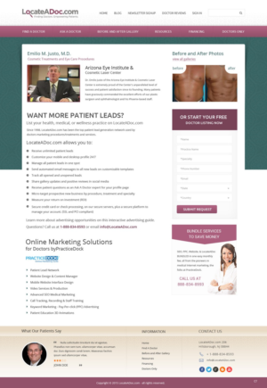 Web Design by pb for this project | Design: #9859904