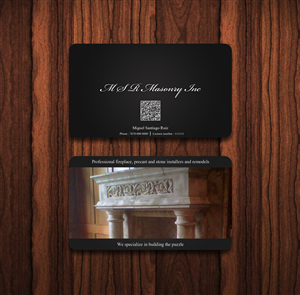 Design de Carte de Visite par TS Designs pour msrmasonry | Design : #1910449