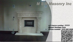Design de Carte de Visite par mashi pour msrmasonry | Design : #1887407