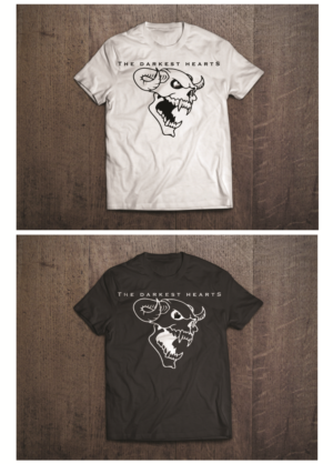 Logo Design by Shupica Designs for The Darkest Hearts | Design: #7361162