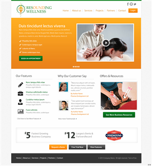 Web Design by pb for this project | Design: #1864386