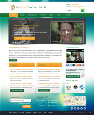 Web Design by pb for this project | Design: #1868172