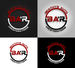 Beathys Auto & Restorations | Logo Design by AFD