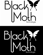 Logo Design by Jeff Long Design for Black Moth Technologies | Design: #12120