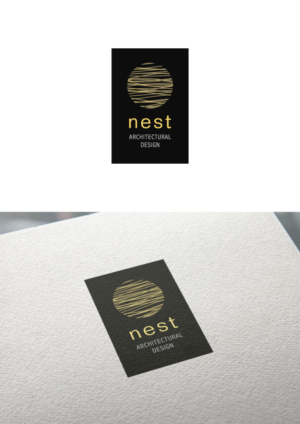 Logo Design by The Marble Peach for Nest Architectural Design | Design: #7374380