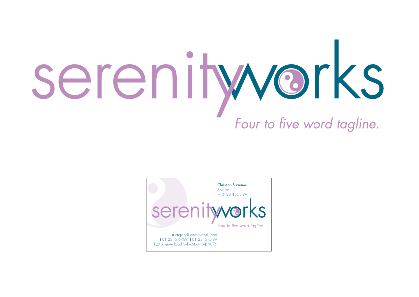 Logo Design by Karen Gillespie for Serenityworks Pty Ltd | Design #1856439