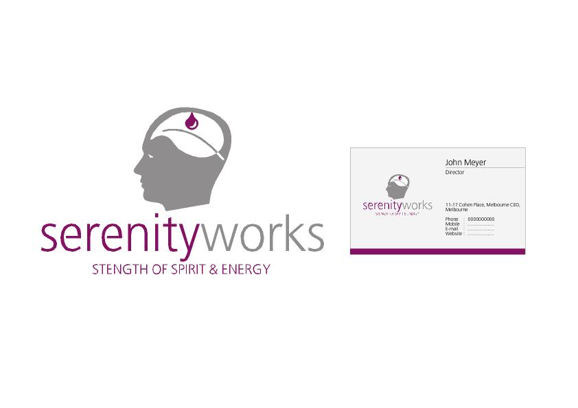 Logo Design by cakalie for Serenityworks Pty Ltd | Design #1863036