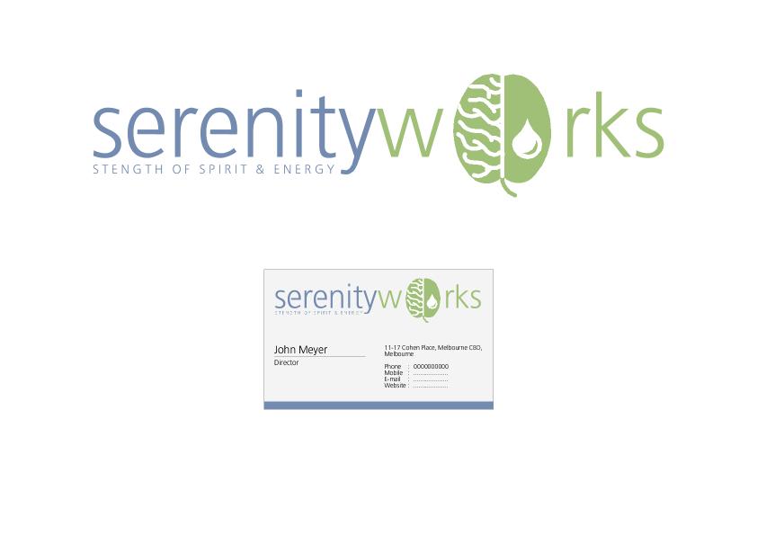 Logo Design by cakalie for Serenityworks Pty Ltd | Design #1863224