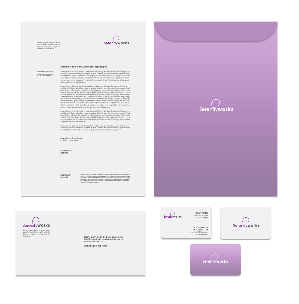 Logo Design by studio-sfp.com for Serenityworks Pty Ltd | Design #1858800