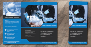 Broschüren-Design von alex989 für Dean Computer Solutions | Design: #7376212