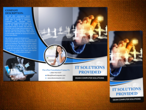 Broschüren-Design von creative.bugs für Dean Computer Solutions | Design: #7389117