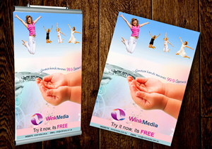 Poster Design by jasmine for Wink Media | Design: #1857003