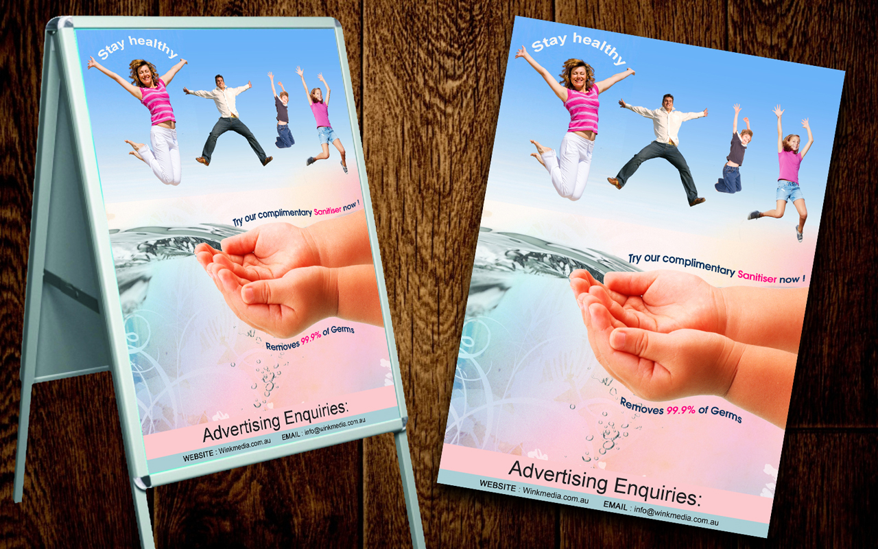 Poster Design by jasmine for Wink Media | Design #1887716