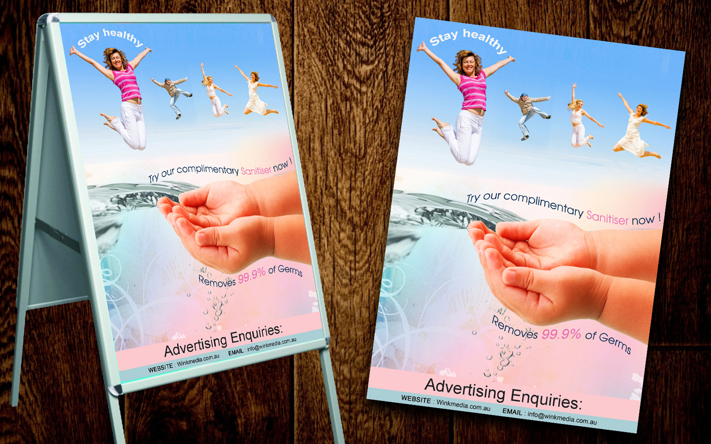 Poster Design by jasmine for Wink Media | Design #1888545