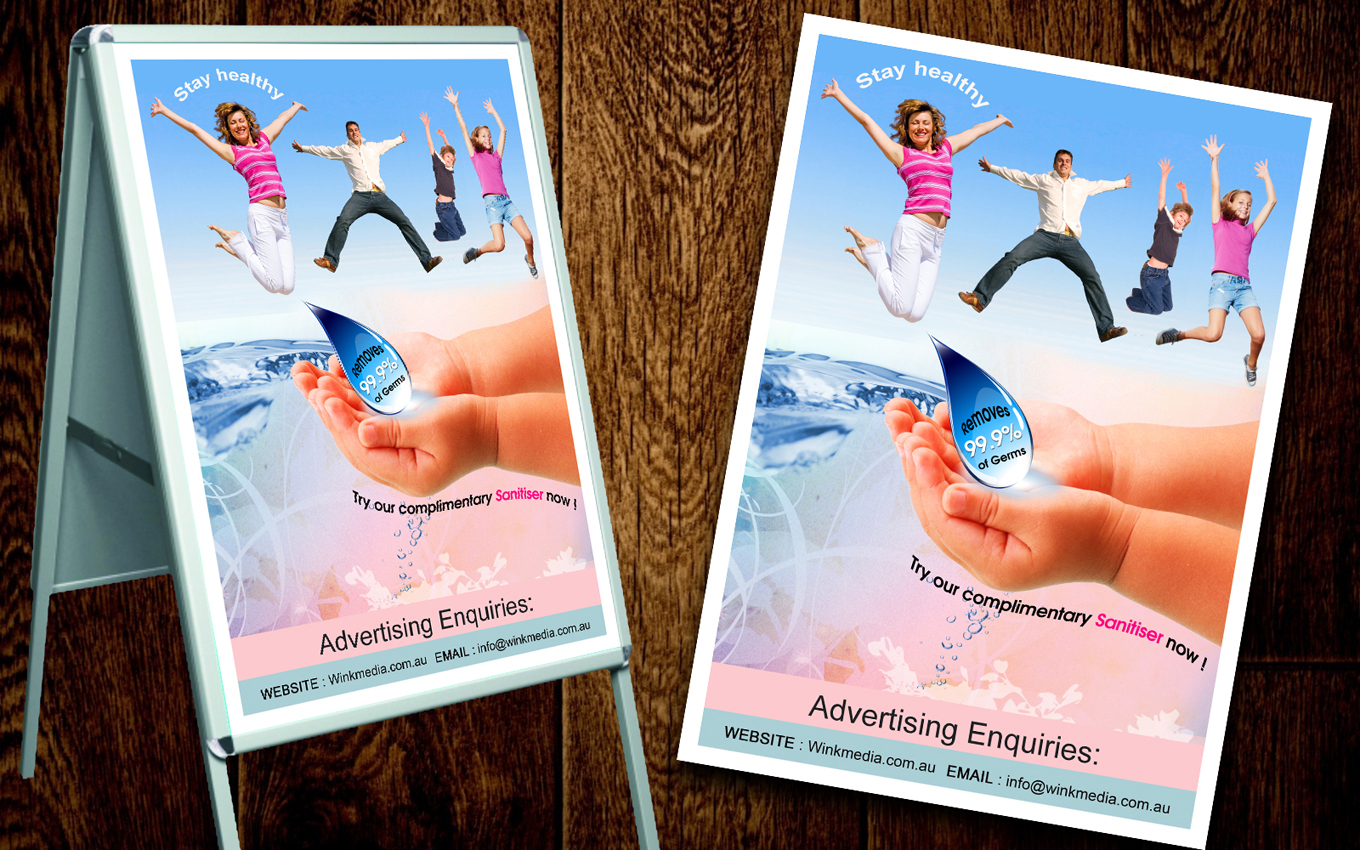 Poster-Design von jasmine für Wink Media | Design #1894471