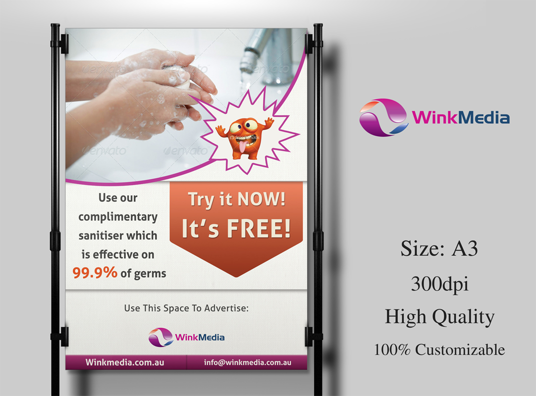 Poster Design by Creative Chamber for Wink Media | Design #1883396