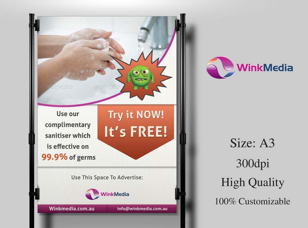 Poster Design by Creative Chamber for Wink Media | Design #1883404
