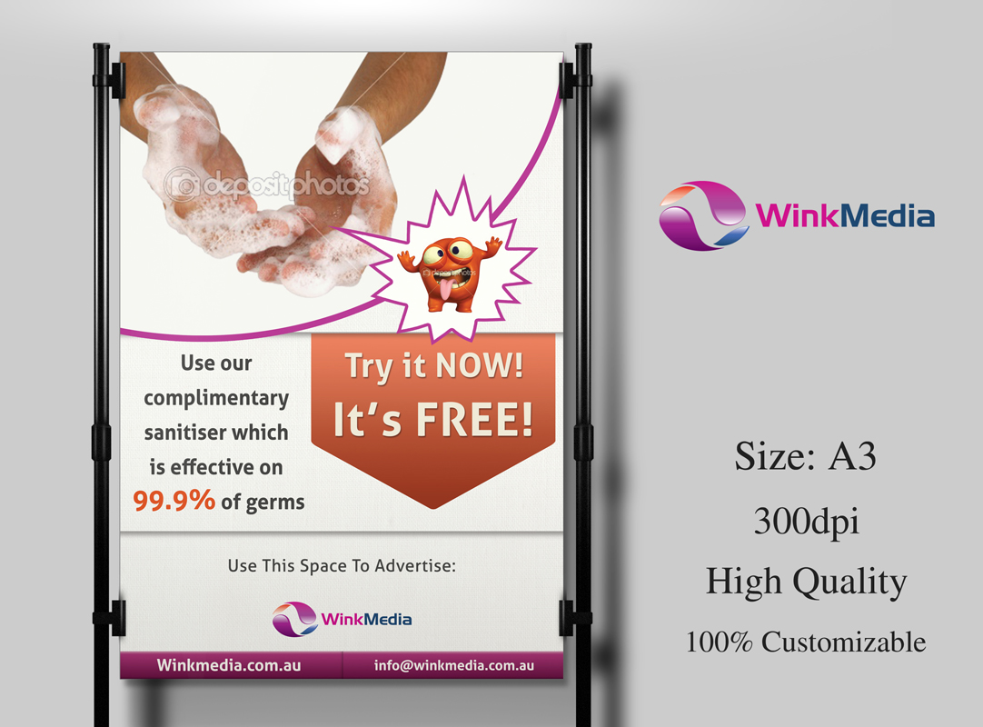 Poster Design by Creative Chamber for Wink Media | Design #1890882