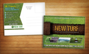Postcard Design for Northeast Wholesale Turf llc