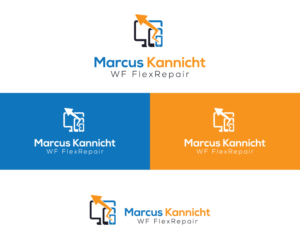 Logo Design by Cut N Cue Media Solutions for Marcus Kannicht - WF FlexRepair | Design #7376257