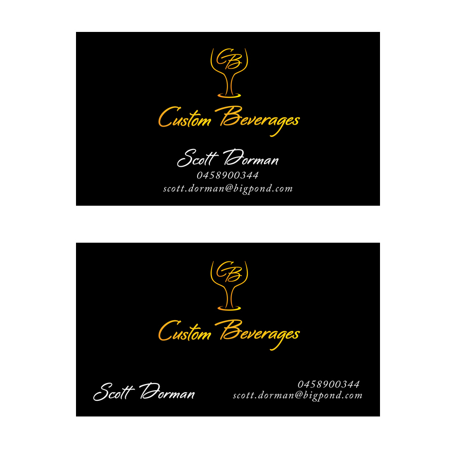 Diseño Con Ícono por adwpgraphic para Custom Beverages Pty Ltd | Diseño #1954760