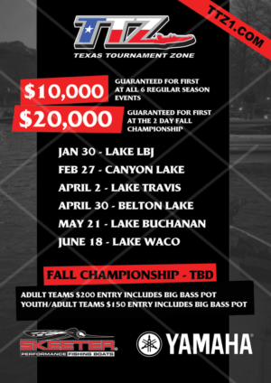 2016 TTZ Tournament Trail Schedule | Design de Flyer par Vicez