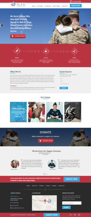 Web Design by harmi_199 for this project | Design: #7459224