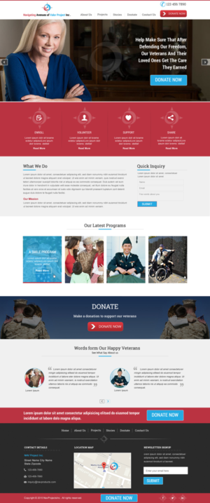 Web Design by harmi_199 for this project | Design: #7639371