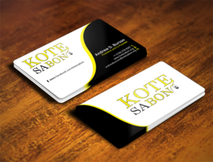 Business Card Design by Verified artistry (Design garden) for Kote Sa Bon | Design: #7380728