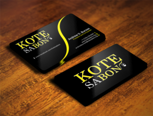 Business Card Design by Verified artistry (Design garden) for Kote Sa Bon | Design: #7380729