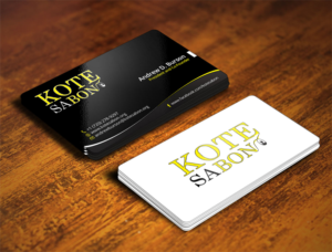 Business Card Design by Verified artistry for Kote Sa Bon | Design: #7380740