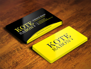Business Card Design by Verified artistry for Kote Sa Bon | Design: #7382541