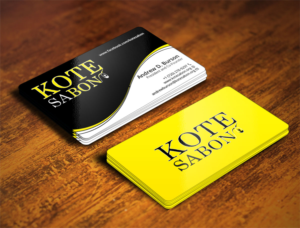 Business Card Design by Verified artistry for Kote Sa Bon | Design: #7388408