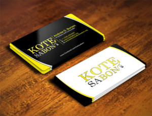 Business Card Design by Verified artistry for Kote Sa Bon | Design: #7388411