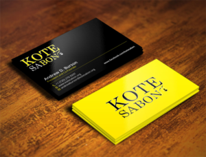 Business Card Design by Verified artistry for Kote Sa Bon | Design: #7388413