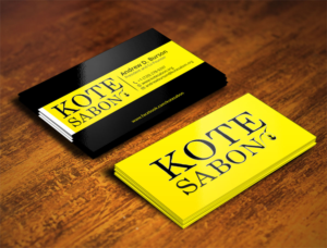Business Card Design by Verified artistry for Kote Sa Bon | Design: #7388419